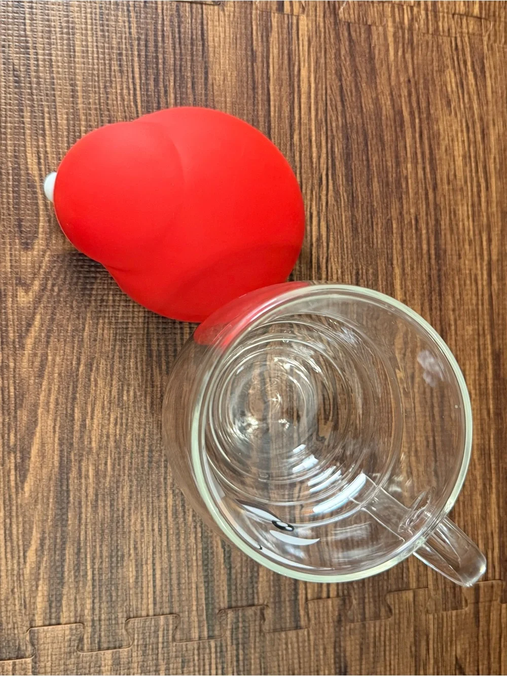Double-Walled Santa Coffee Mug